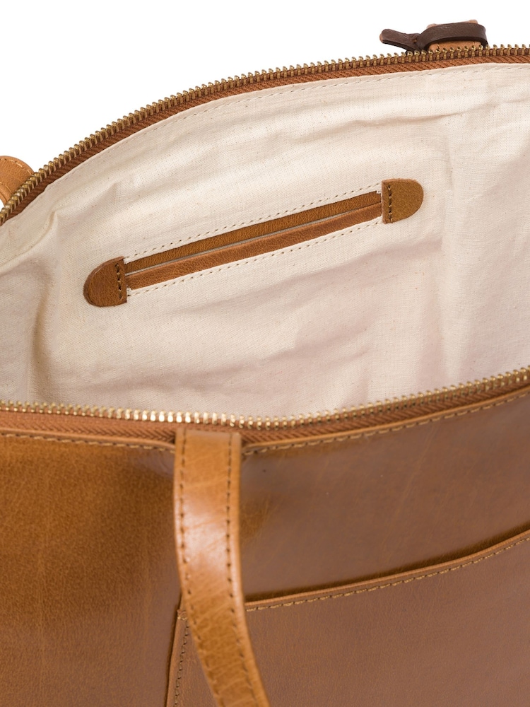 Conkca Clover Leather Tote Bag - Image 6 of 6