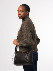 Conkca Esta Leather Cross-Body Bag - Image 6 of 6