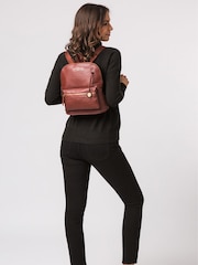 Pure Luxuries London Kinsely Leather Backpack - Image 1 of 6