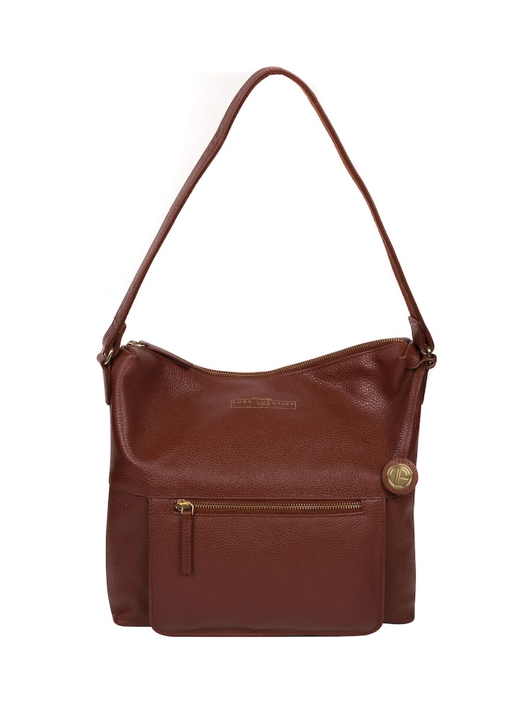 Pure Luxuries London Tenley Leather Shoulder Bag - Image 1 of 6