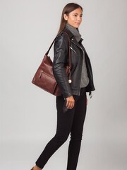 Pure Luxuries London Tenley Leather Shoulder Bag - Image 5 of 6