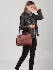 Pure Luxuries London Chatham Leather Handbag - Image 1 of 6