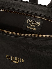 Cultured London Addington Leather Backpack - Image 3 of 5