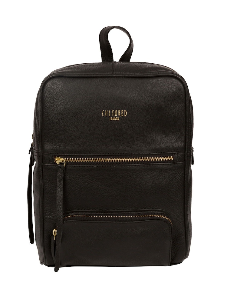 Cultured London Abbey Leather Backpack - Image 2 of 5