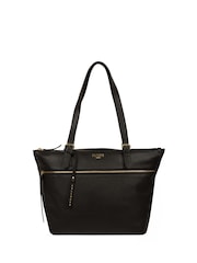 Cultured London Eco Collection Moorgate Leather Tote Bag - Image 1 of 5