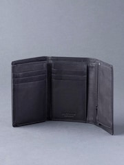 Czarny - Skórzany portfel trzyczęściowy Lakeland Leather Bowston - Image 3 of 6