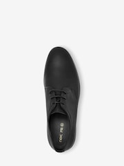 Black Cleated Lace-Up Derby Shoes - Image 3 of 4