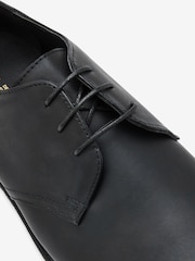 Black Cleated Lace-Up Derby Shoes - Image 4 of 4