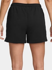 Nike Black Studio Fleece Mid Rise Shorts - Image 2 of 4