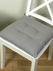 furn. Set of 2 Taupe Brown Seat Cushions - Image 3 of 3