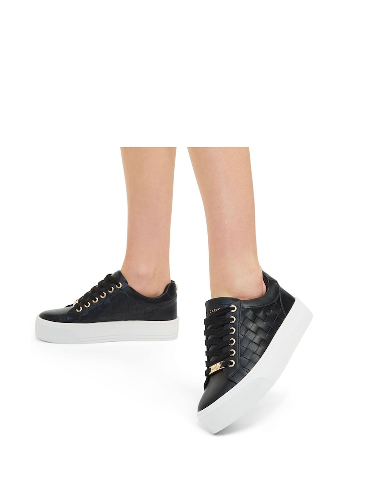 Carvela Checker Trainers - Image 1 of 4