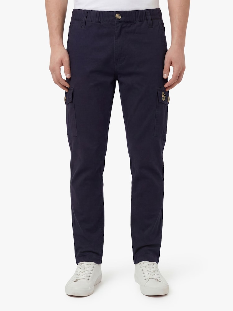 Luke 1977 Blue Junior Future Cargos Trousers - Image 1 of 6 Luke 1977 Blue Junior Future Cargos Trousers - Image 1 of 6