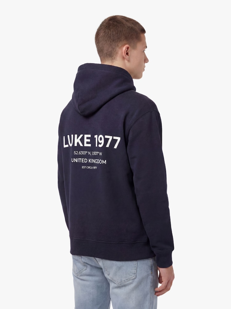 Luke 1977 Blue Junior Upside 1000 Hoodie - Image 2 of 7 Luke 1977 Blue Junior Upside 1000 Hoodie - Image 2 of 7