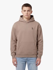 Luke 1977 Brown Junior Upside 1000 Brown Hoodie - Image 1 of 7