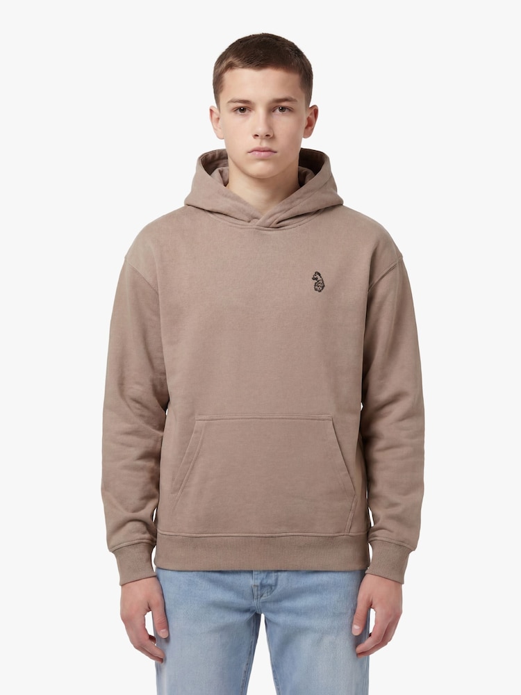 Luke 1977 Brown Junior Upside 1000 Brown Hoodie - Image 1 of 7 Luke 1977 Brown Junior Upside 1000 Brown Hoodie - Image 1 of 7