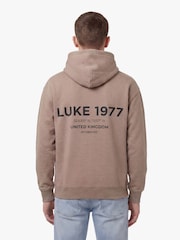 Luke 1977 Brown Junior Upside 1000 Brown Hoodie - Image 2 of 7