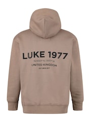 Luke 1977 Brown Junior Upside 1000 Brown Hoodie - Image 5 of 7
