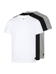 Luke 1977 Black/Grey/White Junior Recox T-Shirts 3 Pack - Image 1 of 9