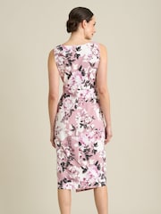 Gina Bacconi Roma Twist Knot Floral Dress - Bild 2 von 5