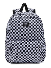 Vans Old Skool Check Black/White Backpack - Image 1 of 4