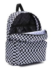 Vans Old Skool Check Black/White Backpack - Image 4 of 4
