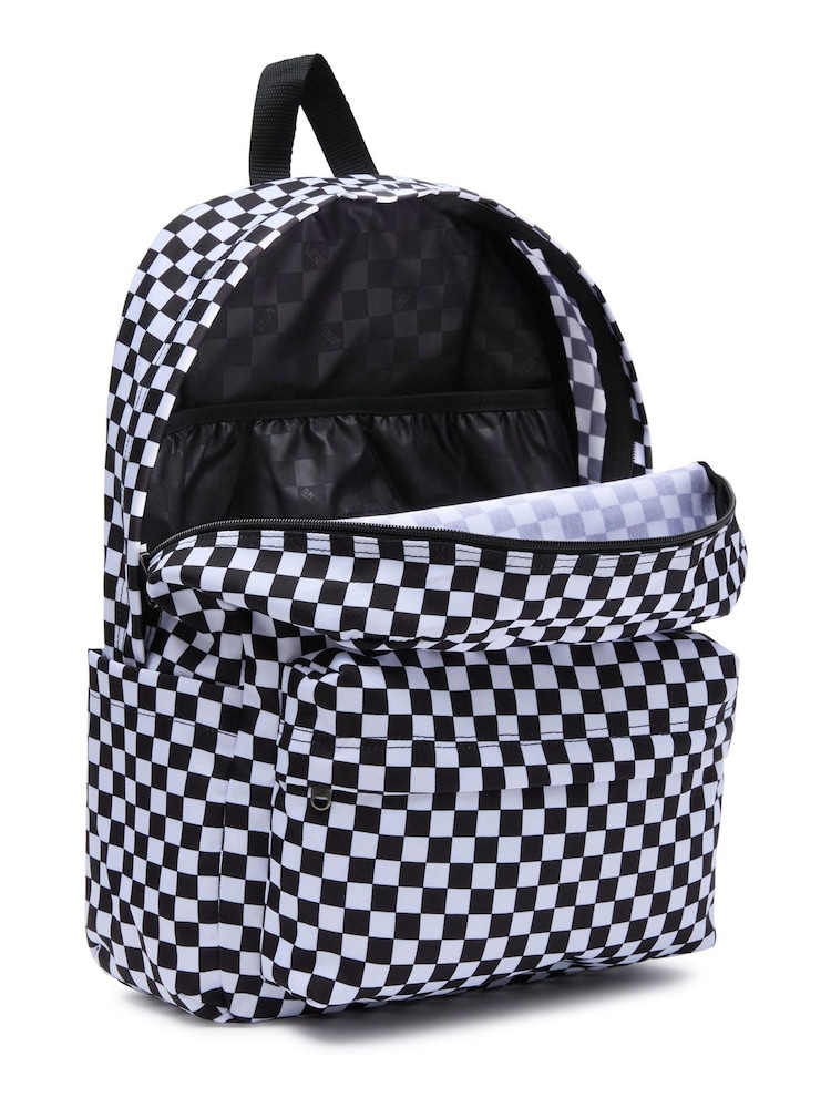Vans Old Skool Check Black/White Backpack - Image 4 of 4