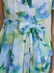 Gina Bacconi Blue Rihanna Tiered Maxi Dress - Image 6 of 6