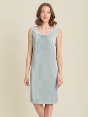 Gina Bacconi Green Sue-Ann Pleated Dress And Chiffon Jacket - Image 4 of 6