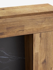 Dark Bronx Oak Effect Storage Fire Surround - Image 7 of 7