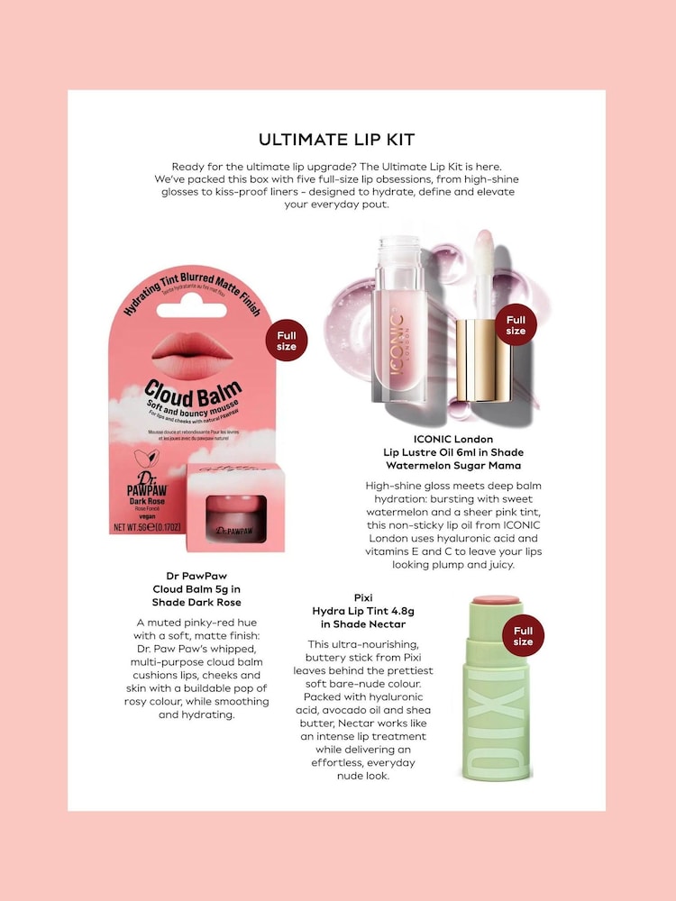 Ultimate Lip Kit (Worth £66) - Image 2 of 3 Ultimate Lip Kit (Worth £66) - Image 2 of 3