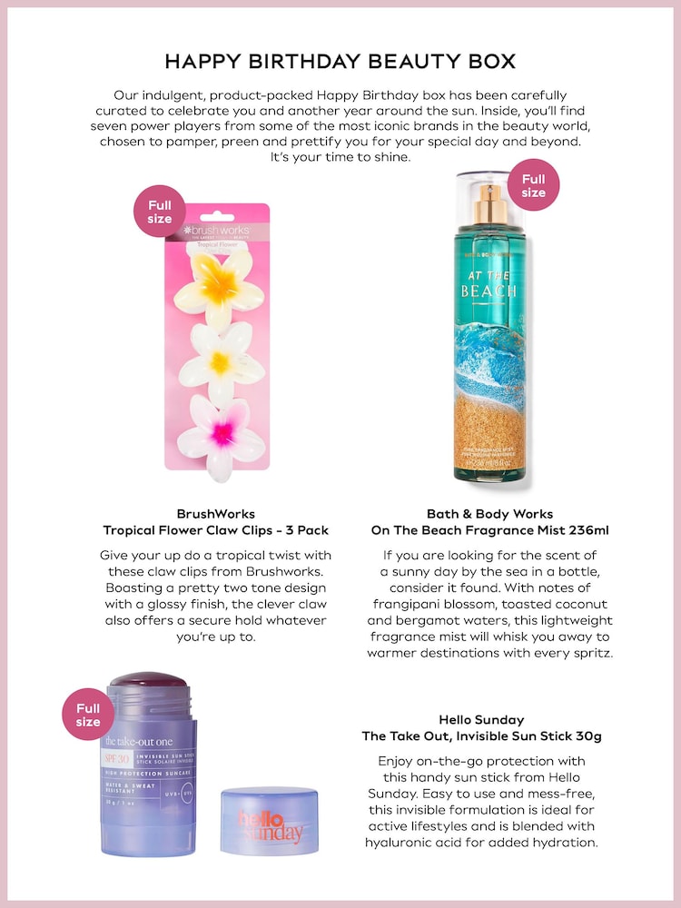 Happy Birthday Beauty Box (Worth Over £87) - Image 2 of 3 Happy Birthday Beauty Box (Worth Over £87) - Image 2 of 3