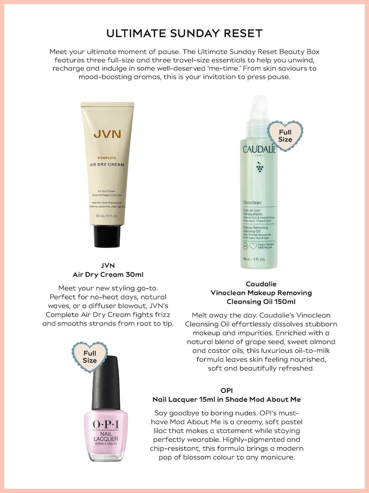 Ultimate Sunday Reset Beauty Box (Worth Over £110) - Image 2 of 3