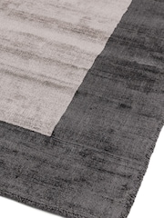 Asiatic Rugs Charcoal Grey Blade Border Rug - Image 3 of 4