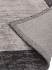 Asiatic Rugs Charcoal Grey Blade Border Rug - Image 4 of 4