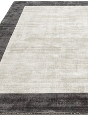 Asiatic Rugs Charcoal Grey Blade Border Rug - Image 5 of 8