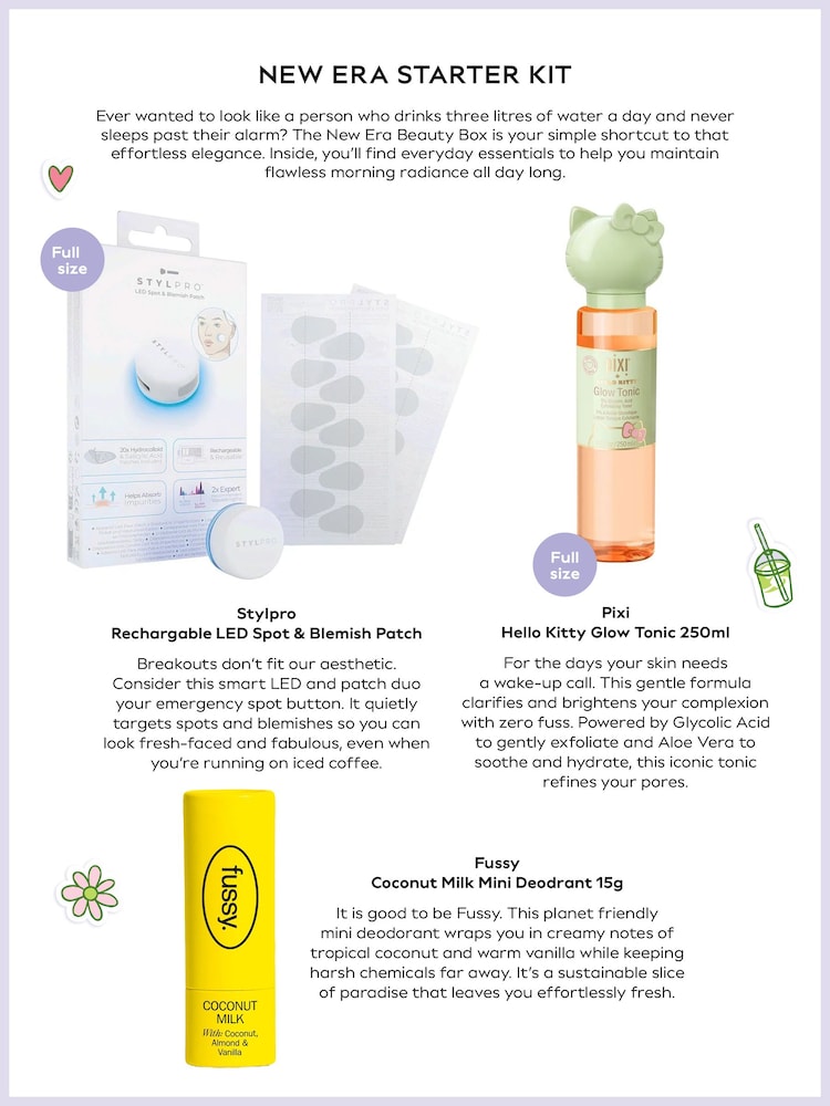 New Era Starter Kit Beauty Box (Worth Over £73) - Image 2 of 3 New Era Starter Kit Beauty Box (Worth Over £73) - Image 2 of 3