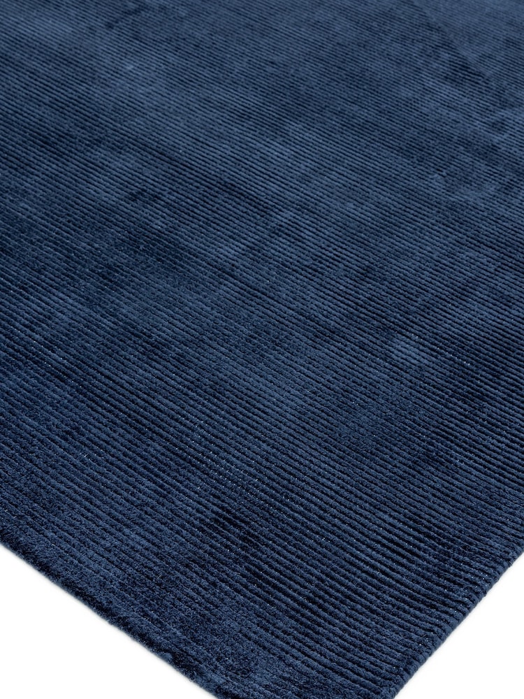 Asiatic Rugs Navy Reko Rug - Image 4 of 4 Asiatic Rugs Navy Reko Rug - Image 4 of 4