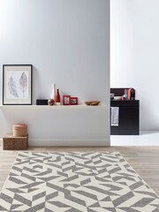 Asiatic Rugs Grey Mode Rug - Image 1 of 4
