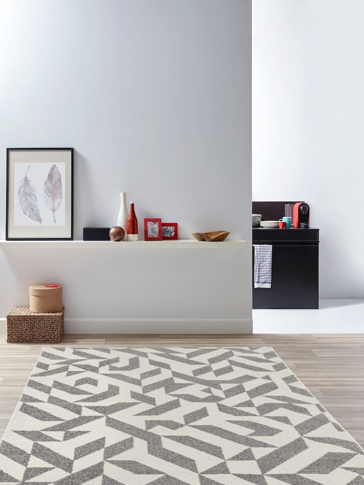 Asiatic Rugs Grey Mode Rug - Image 1 of 4