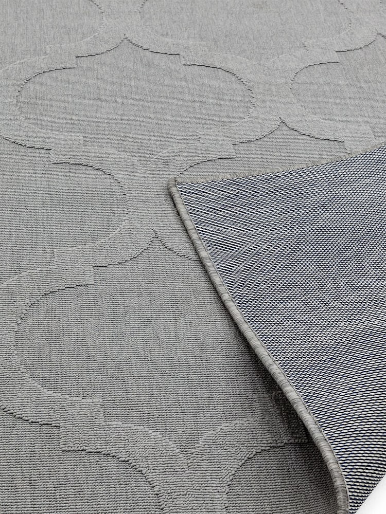 Asiatic Rugs Grey Indoor/Outdoor Antibes Trellis Rug - Image 2 of 3