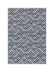 Asiatic Rugs Blue Indoor/Outdoor Antibes Linear Rug - Image 2 of 4