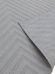Asiatic Rugs Light Grey Indoor/Outdoor Antibes Arrow Rug - Image 2 of 4