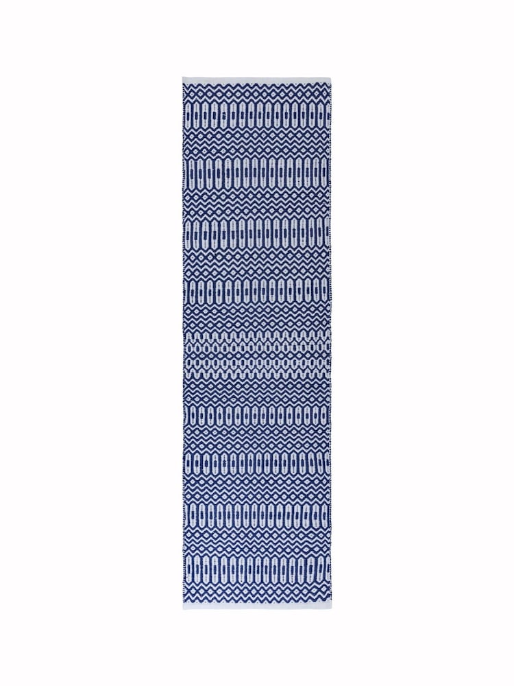 Asiatic Rugs Blue Indoor/Outdoor Halsey Rug - Image 1 of 4