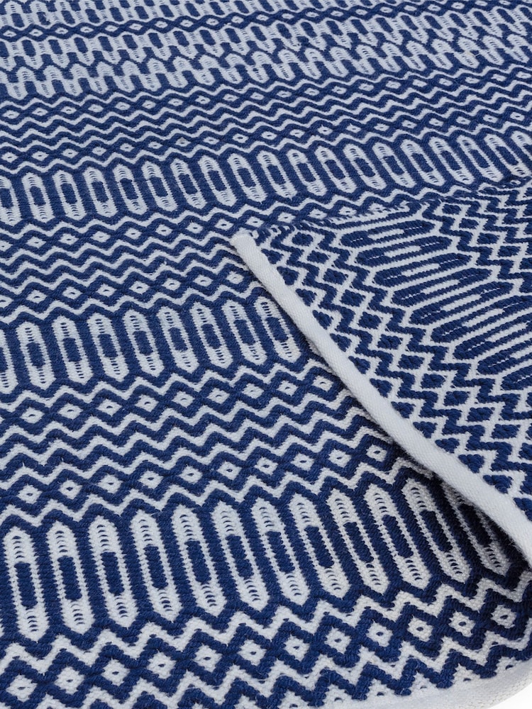 Asiatic Rugs Blue Indoor/Outdoor Halsey Rug - Image 4 of 4