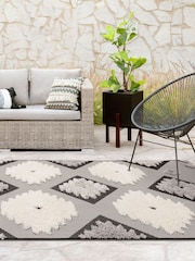 Asiatic Rugs Black Indoor/Outdoor Monty Rug - Image 1 of 4
