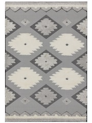 Asiatic Rugs Black Indoor/Outdoor Monty Rug - Image 2 of 4