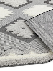 Asiatic Rugs Black Indoor/Outdoor Monty Rug - Image 3 of 4