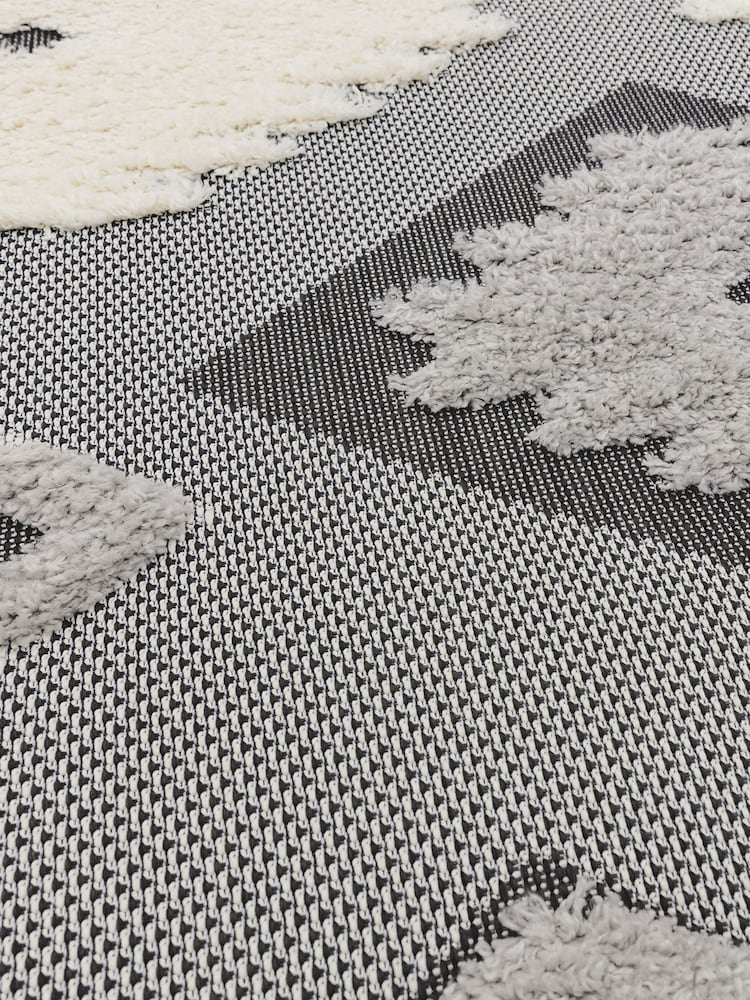 Asiatic Rugs Black Indoor/Outdoor Monty Rug - Image 4 of 4