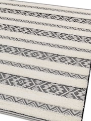 Asiatic Rugs Black Indoor/Outdoor Monty Stripe Rug - Image 2 of 3