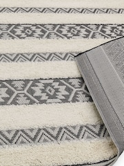 Asiatic Rugs Black Indoor/Outdoor Monty Stripe Rug - Image 3 of 3